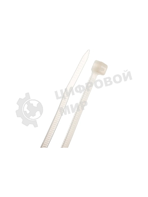 Нейлоновые стяжки Fortisflex КСС 4х150 мм белый 100 шт