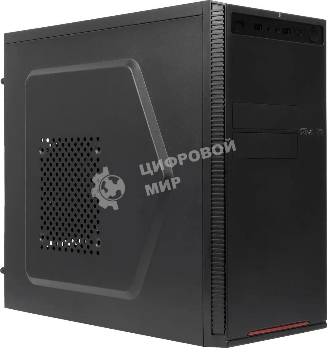 Компьютер Amur Нарвал B7I21 MT i3 12100 (3.3) 16Gb SSD 512Gb UHDG 730 FreeDOS GbitEth 400W мышь клавиатура черный (RUS) (2136975)