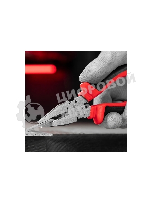 Плоскогубцы комбинированные Matrix 17091 180 мм, хром-ванадий, двухкомпонентные рукоятки