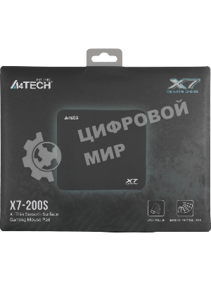 Коврик для мыши A4Tech X7 Pad X7-200S черный 250x200x2мм