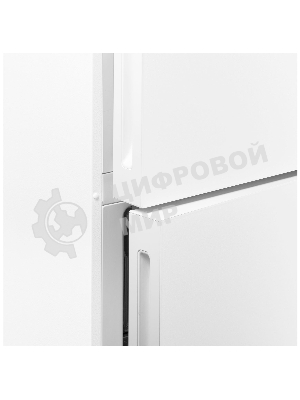 Холодильник Maunfeld MFF200NFW белый глянц. двухкамерный 271/106л морозилка снизу, No Frost