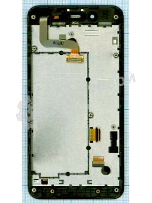 Дисплей для Asus PadFone mini 4.3, черный с рамкой