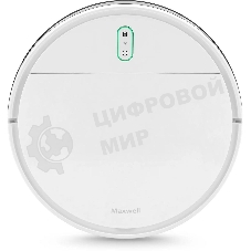 Робот-пылесос Maxwell MW-3291 белый, 2600 мАч Li-Ion, уборка влажная/сухая, пылесборник контейнер 0.45 л