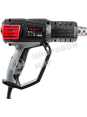 Технический фен P.I.T. PHG2001-C темп.350/550С черный