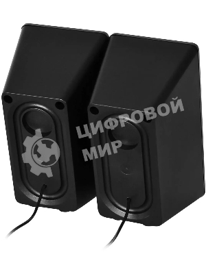 Акустическая система Oklick OK-165 2.0 черный 6Вт