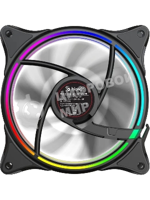 Вентилятор для корпуса Bloody BD-CF120ARGB3 ARGB черный, 120 мм, 1600 об/мин, 26 дБ, 4 pin