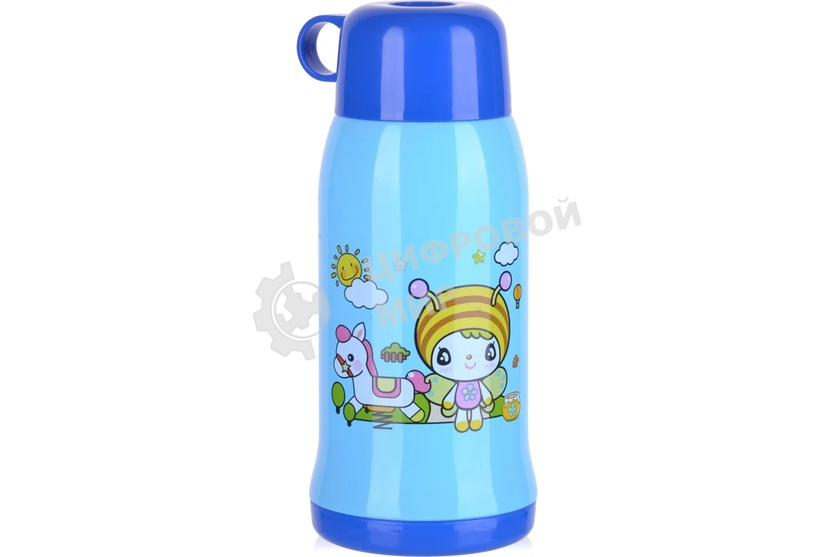 Термос детский Mayer&Boch 28048 голубой/синий/оранжевый