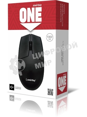 Мышь беспроводная SMARTBUY (SBM-203AG-K) ONE 203AG-K черный