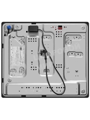 Газовая варочная панель Maunfeld EGHE.64.6CB/G, 4 конфорки, эмалированная сталь, черный