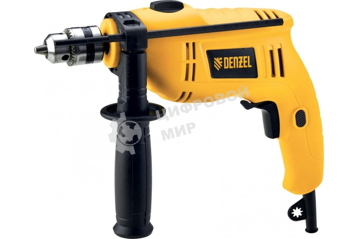 Дрель ударная Denzel ID-550 550 Вт 0-2900 об/мин 464000 уд/мин