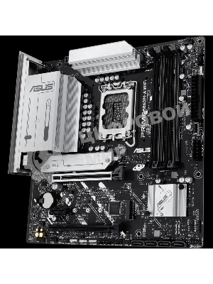 Материнская плата ASUS PRIME B860M-A WIFI, LGA 1851, Intel B860, 4xDDR5, 4xSATA, 2xM.2, 1xPCIe 5.0 x16, 1xPCIe 4.0 x16, 1xPCIe 4.0 x1, 2xDP, 1xHDMI, 1x 2.5Gb LAN, 1xUSB-C 20Gbps, 1xUSB-A 10Gbps, 2xUSB-A 5Gbps, 4xUSB-A 2.0, 3x3.5 мм, 7.1, micro-ATX.