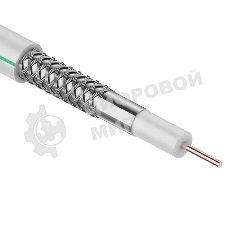 Кабель коаксиальный CAVEL SAT 703 B, Cu/Al/CuSn, 75%, 75 Ом, 7 метров, белый (цена за метр)