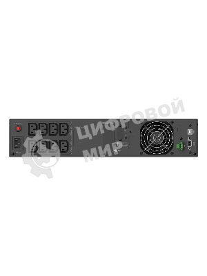 Источник бесперебойного питания CBR ESN-2KRT-8I-LCHERSC Online 2000VA/2000W RT 8 x C13, LCD, HID-USB, RS232, EPO, SNMP slot