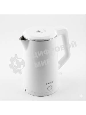 Чайник электрический Sakura SA-2150W 1.8 л, двойной корпус,бел