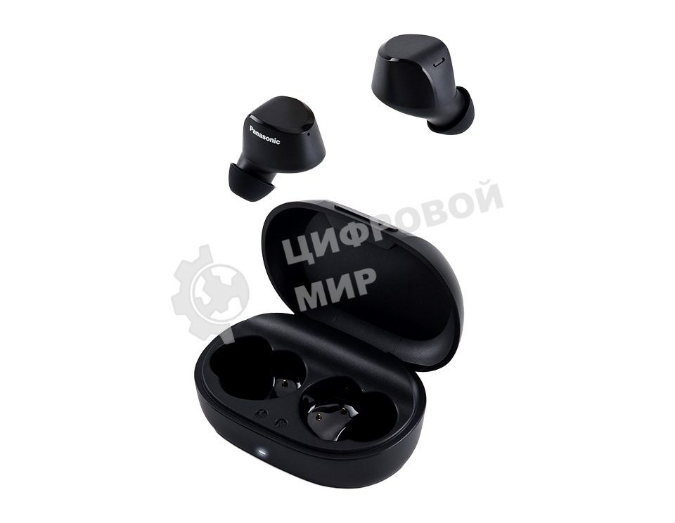 Наушники TWS Panasonic RZ-B120WDG-K черный, внутриканальные, Bluetooth, быстрая зарядка