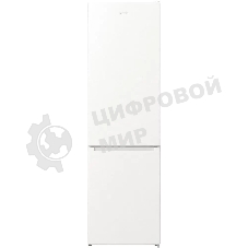 Холодильник Gorenje NRK6201EW4 белый двухкамерный 235/96 л морозилка снизу, No Frost