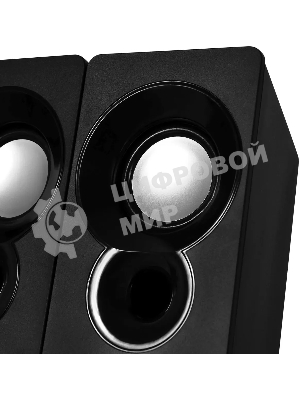 Акустическая система Oklick OK-165 2.0 черный 6Вт