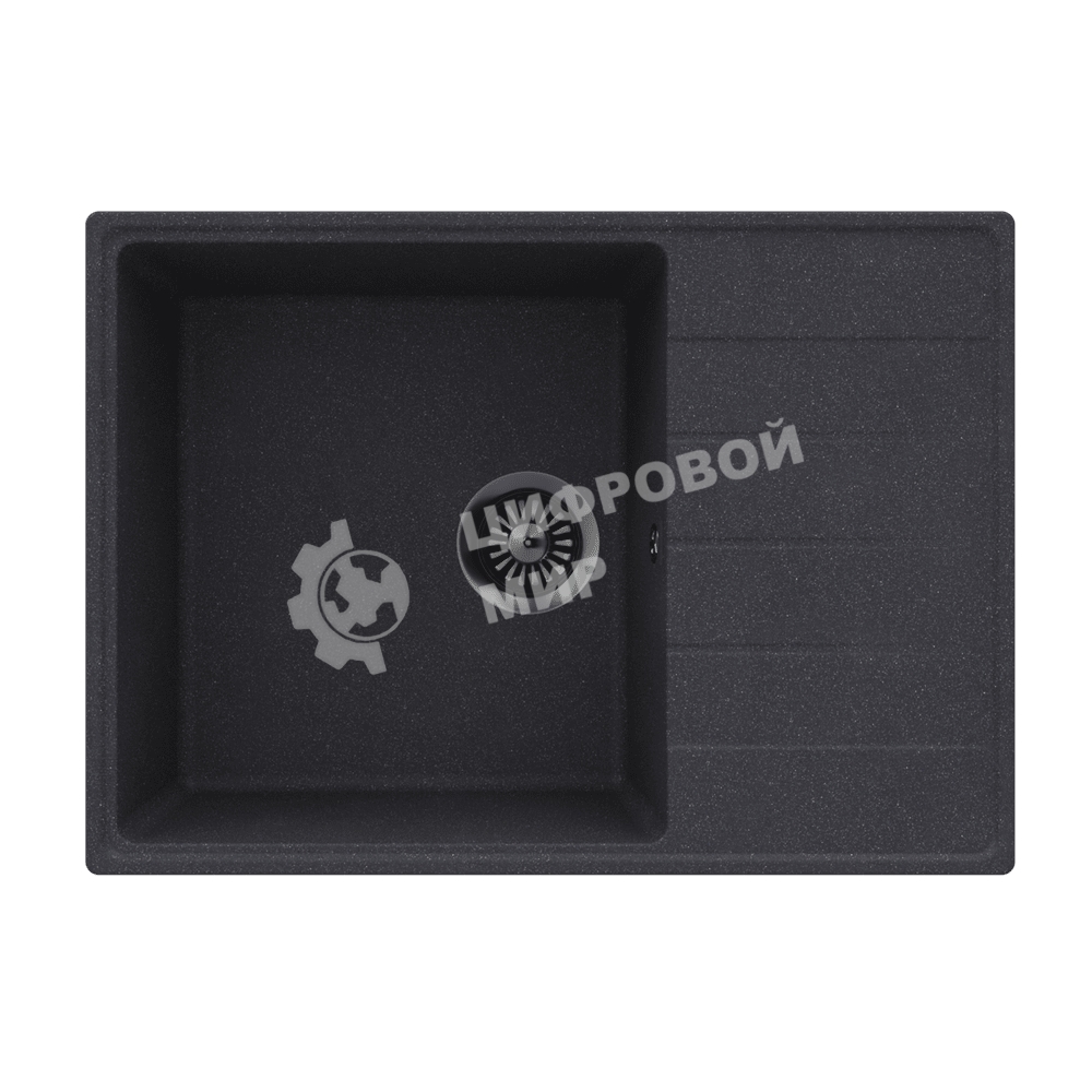 Кухонная мойка Maunfeld Lacrima 700 MFQS-700DGR темно-серый