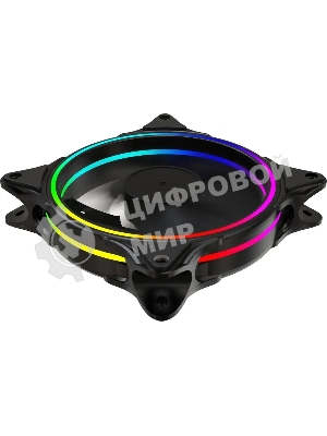 Вентилятор для корпуса Bloody BD-CF120ARGB3 ARGB черный, 120 мм, 1600 об/мин, 26 дБ, 4 pin