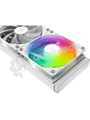 Система жидкостного охлаждения ID-Cooling SL240 XE ARGb белый 120мм алюминий+медь 1800rpm 30db 4-pin 300W