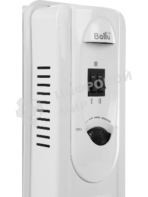 Обогреватель масляный Ballu Comfort BOH/CM-05WDN 1000 (5 секций) белый, 1000 Вт, 15 м2, термостат