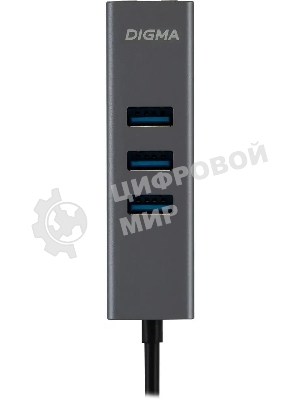 Сетевой адаптер Gigabit Ethernet Digma DLA-GEUCH3 USB 3.0