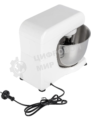 Миксер планетарный Hyundai HYM-S4451 1000 Вт, белый/черный