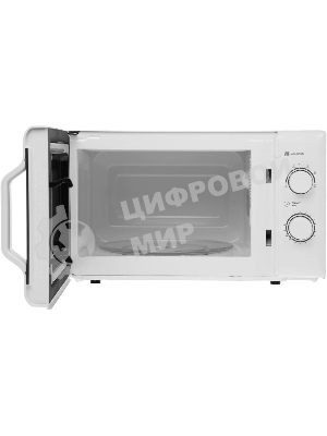 Микроволновая печь Hyundai HYM-M2051 белый, 20 л, 700 Вт, переключатели - поворотный механизм