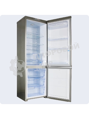 Холодильник ОРСК 175 MI металлик двухкамерный 245/120л морозилка снизу