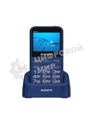 Мобильный телефон Maxvi B231ds синий