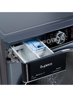 Стиральная машина Бирюса WM-SC914/15 W перламутровый синий, загрузка фронтальная 9 кг, 1400 об/мин, класс А+++