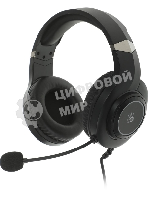 Гарнитура Bloody G220 чёрный, проводная, подсветка