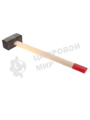 Кувалда Сибртех 7000 г, кованая головка, деревянная рукоятка 750 мм