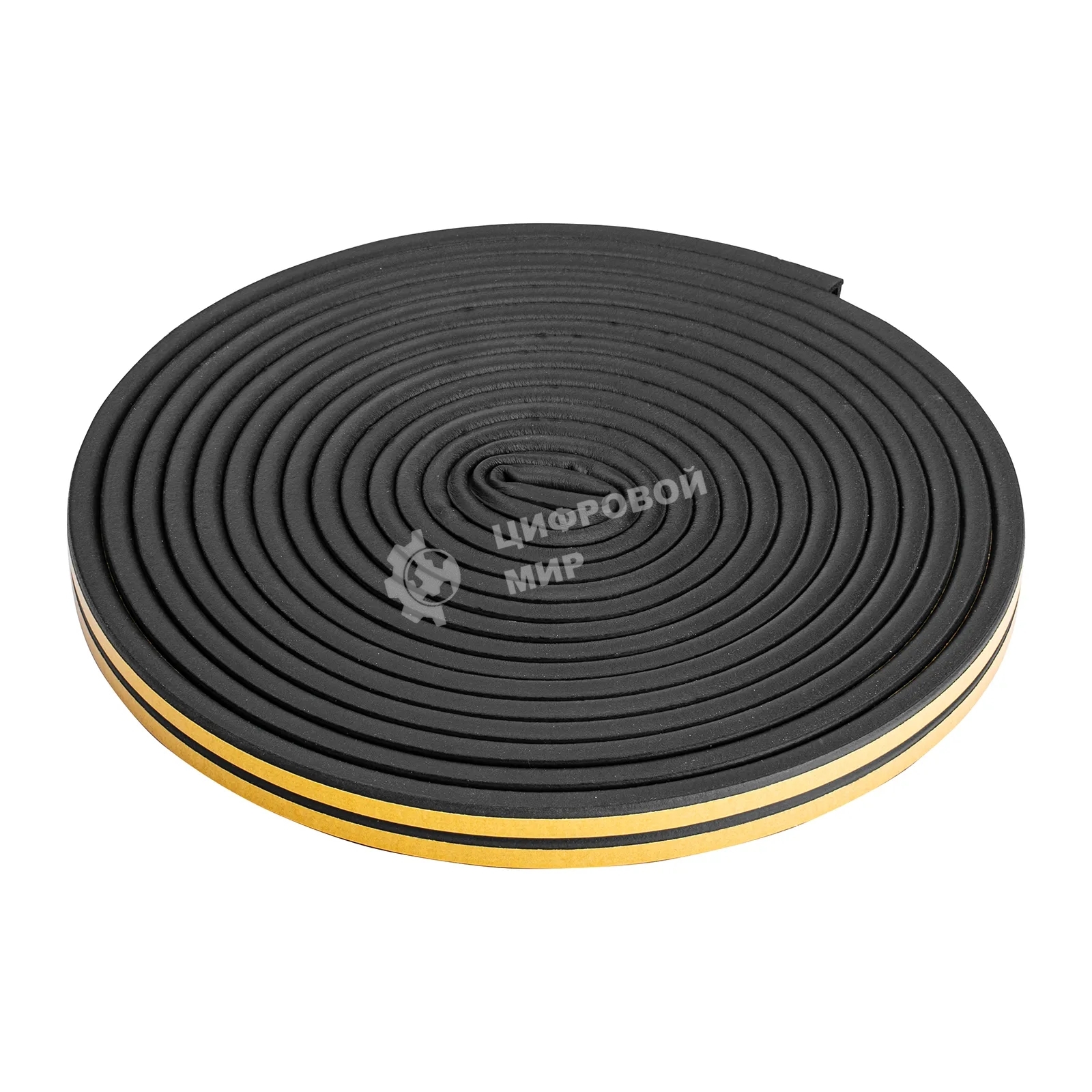 Уплотнитель резиновый Сибртех 12 м, профиль 