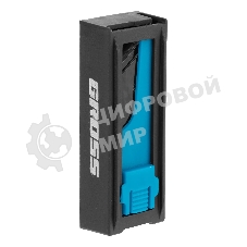 Лезвия Gross 79377, 19 мм, SK2 Black, трапециевидные, выдвижной пластиковый пенал, 10 шт.