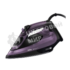 Утюг Braun TexStyle 9 SI9661VI фиолетовый/черный, 3100 Вт, 60 г/мин, 250 г/мин, 330 мл