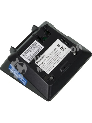 Телефон беспроводной (DECT) Panasonic KX-TG1711RUB черный АОН, Caller ID,12 мелодий звонка,подсветка дисплея,поиск трубки