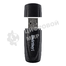 Флешка USB Smartbuy Scout Black (SB004Gb2SCK), 4Gb, USB 2.0, R/W 10/7, черный