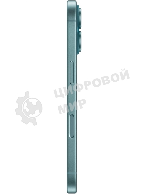 Смартфон Apple iPhone 16 A3287, 8/128Gb, бирюзовый