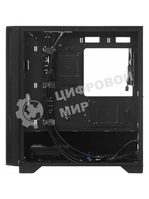 Компьютерный корпус Montech AIR 100 LITE черный без БП mATX 2x120мм 1xUSB2.0 2xUSB3.0 audio bott PSU