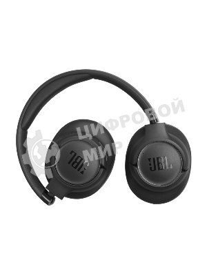 Беспроводные/проводные наушники JBL Tune 780NC черный, полноразмерные, Bluetooth + проводной, адаптивное шумоподавление