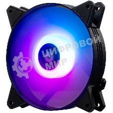 Кулер Lyambda LAC-01 (чёрный, ARGB, 1100 RPM, 20.3 dBA, 36.54 CFM, 4-Pin/5v ARGB)