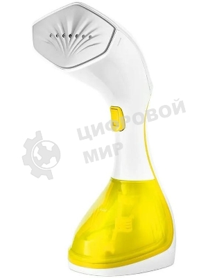 Отпариватель Kitfort КТ-999-4 желтый/белый, 1600 Вт, 20 г/мин, 240 мл