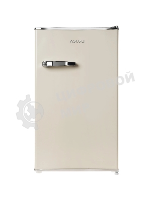 Холодильник Ascoli ADFRY90 бежевый однокамерный 85/15л морозилка сверху