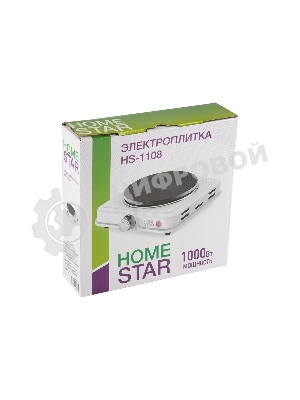 Плита настольная электрическая Homestar HS-1108, чугун