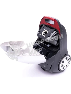 Пылесос Sharp ECJB19RS серебристый, 350/1900 Вт, уборка сухая, пылесборник мешок 2.3 л