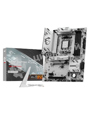 Материнская плата MSI B850 GAMING PLUS WIFI6E, AM5, AMD B850, 4xDDR5, 4xSATA, 2xM.2, 1xPCIe 4.0 x16, 1xPCIe 4.0 x4, 1xPCIe 3.0 x1, 1xDP, 1xHDMI, 1x2.5Gb LAN, Wi-Fi 6E, Bluetooth 5.3, 1xUSB-C 10Gbps, 3xUSB-A 10Gbps, 4xUSB-A 5Gbps, 2x3.5 мм, 7.1, ATX