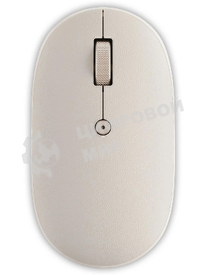 Мышка компьютерная Satechi OntheGo Bluetooth Mouse with USB-C Rechargeable Battery, песочный