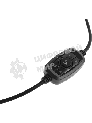 Гарнитура Bloody G535 чёрный/серебристый, проводная, подсветка