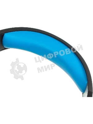 Гарнитура проводная SVEN AP-U980MV, черный-синий (USB, LED, 7.1, 2.2m)